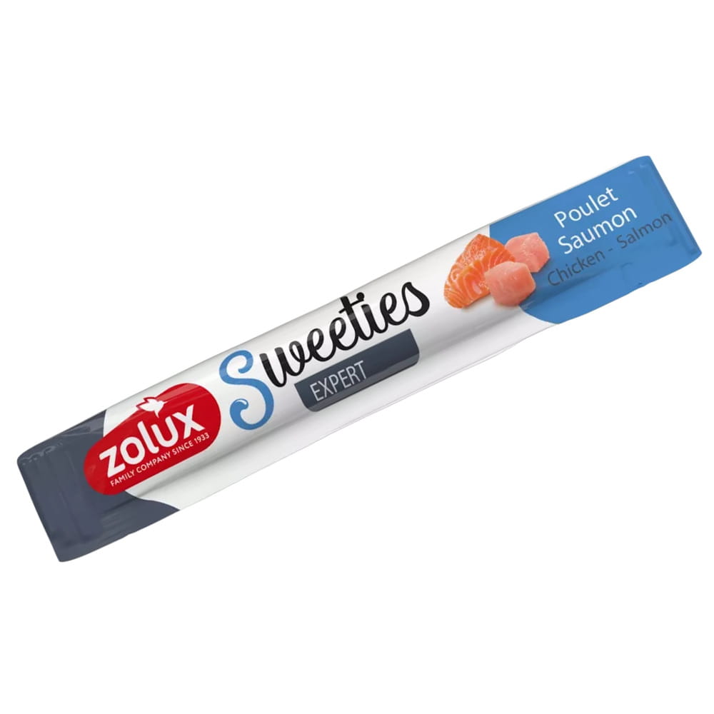 ZOLUX Przysmak kremowy dla psa SWEETIES z łososiem i kurczakiem 14 g